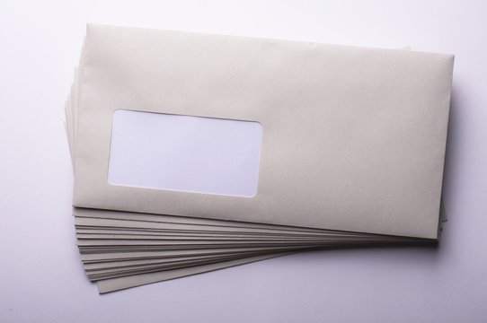 envelope and copyspace