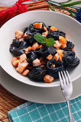 ravioli di pesce al salmone