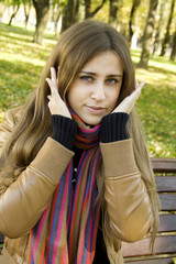 Fototapeta premium Autumn Portrait