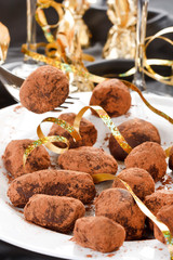 chocolate truffles