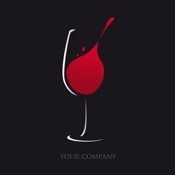 logo entreprise, vin