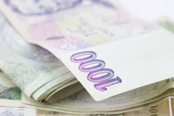 stack of paper money