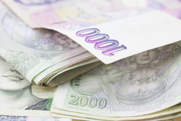 stack of paper money