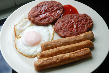 close up0 of morning breakfast