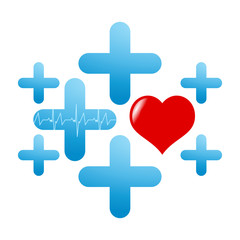 Obraz premium gesundes Herz