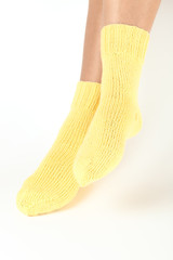 woollen socks.