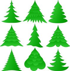Christmas trees collection