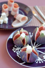 Figs with feta