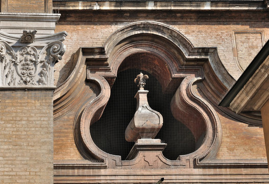 madonna della steccata, window, parma