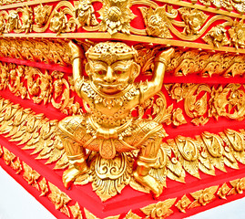 The Sculpture of temple