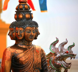 Bronze Buddha Statue Bangkok