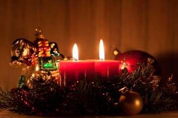Christmas candles