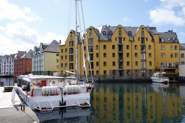 Building near a river