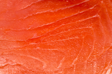 Smoked salmon texture