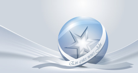 Weihnachtskarte / Jahreswechsel / modern / gutes Jahr