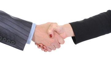 Handshake  business partners