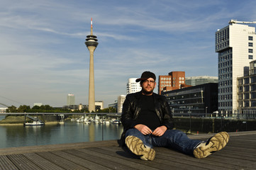 der Typ vom Medienhafen © Imaginis