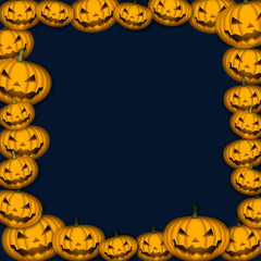 Рамка из тыкв.