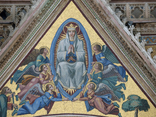 Orvieto - Duomo facade.