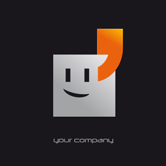 logo entreprise, rire