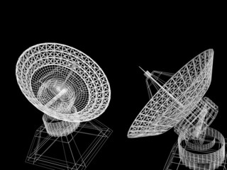 Satellite dishes © 3ddock