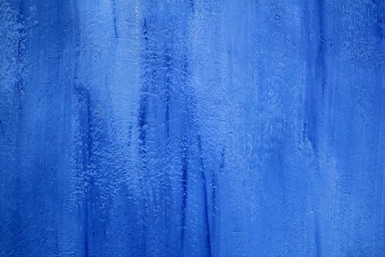 blue wall texture grunge background © lunamarina