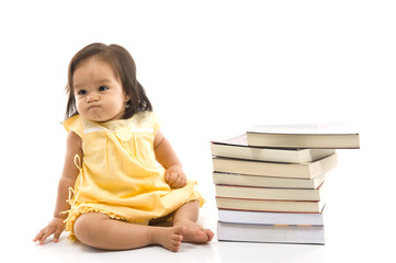 Baby and Book