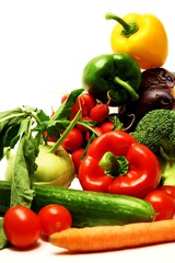 Fototapeta na wymiar Różnorodność warzyw