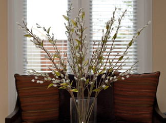 Artificial Dandelion Puffy Floral Plant Decorative