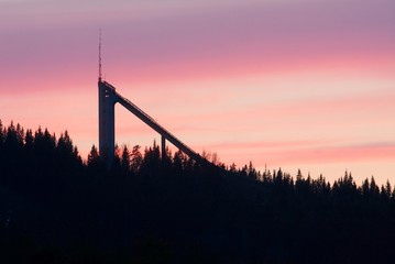 Obraz premium Ski Jump