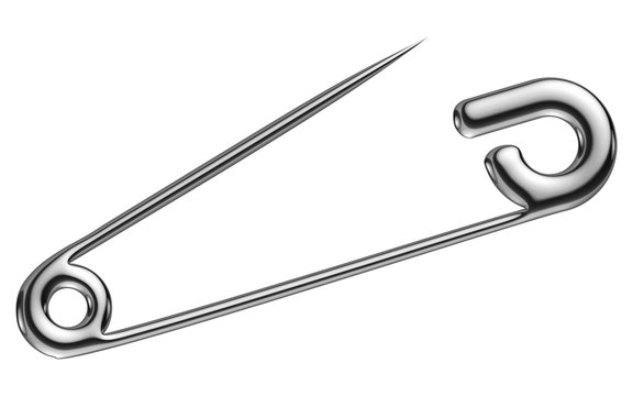 Epingle &agrave; nourrice de chrome