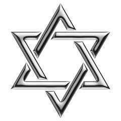 Etoile de David de chrome