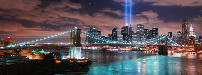 Foto op Plexiglas New York City Manhattan panorama © rabbit75_fot