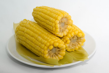 Boiled corn