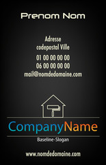 Template carte de visite