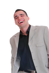 Handsome business man