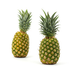 Two pineapples