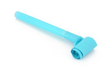 Blue party blower