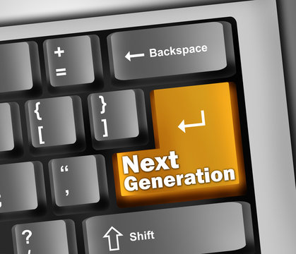 Keyboard Illustration "Next Generation"