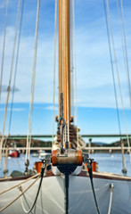 Sailboat bowsprit