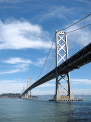 Fototapeta na wymiar Bay bridge, San Francisco