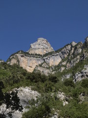 Fototapeta na wymiar Park Narodowy Ordesa w Pirenejach