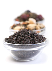 Tea herb in glass