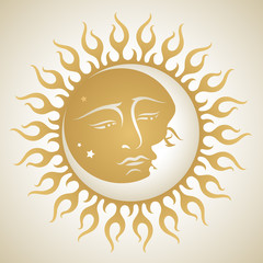 The Sun and the Moon