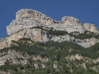 Fototapeta na wymiar Park Narodowy Ordesa w Pirenejach