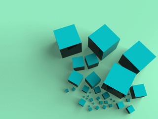 Shiny cubes