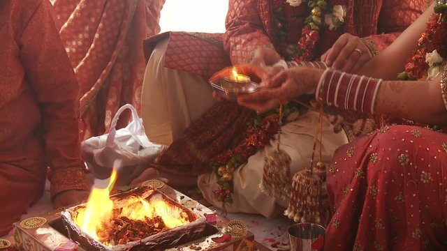 Ritual, Indische Hochzeit