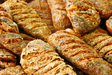 Vegetarian food imitation from  fried fish