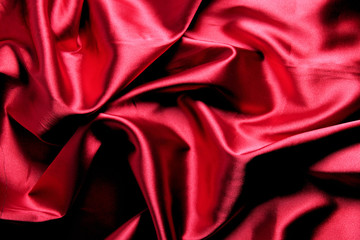 Elegant red satin background