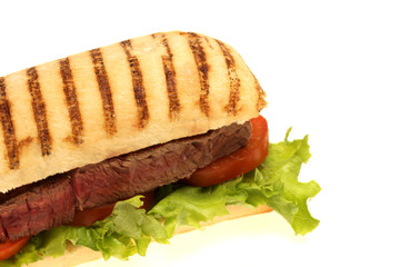 Steak Ciabatta Bread Roll